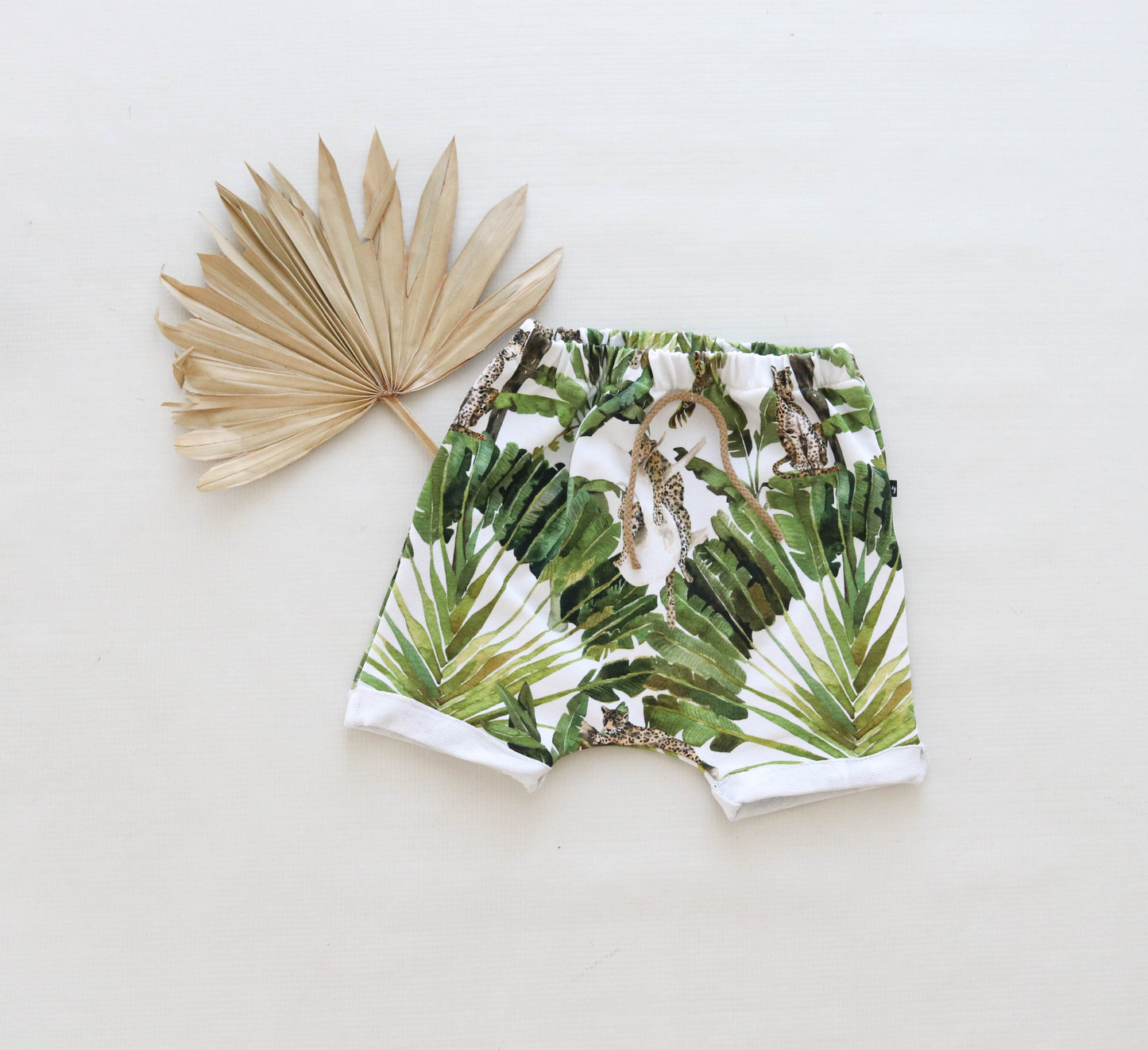 tropical shorts - 9-12 mths
